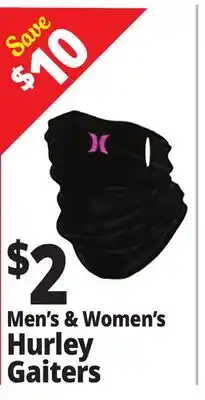 Ocean State Job Lot Men's & Women's Hurley Gaiters offer