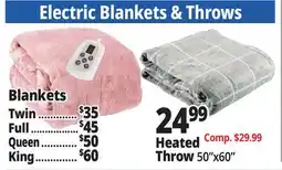 Ocean State Job Lot Electric Blankets & Throws offer