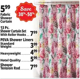 Ocean State Job Lot Fabric Shower Curtain offer