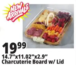 Ocean State Job Lot Charcuterie Board w/ Lid offer