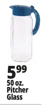 Ocean State Job Lot 50 oz. Pitcher Glass offer