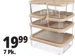 Ocean State Job Lot Glass Food Storage, 7 pk. set offer