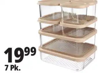 Ocean State Job Lot Glass Food Storage, 7 pk. set offer