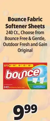 Ocean State Job Lot Bounce Fabric Softener Sheets offer