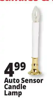 Ocean State Job Lot Jingle Time Auto Sensor Candle Lamp offer