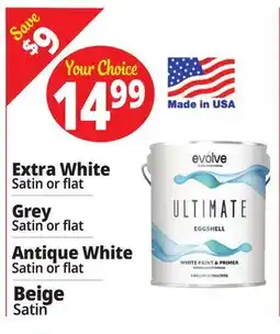 Ocean State Job Lot Extra White Stain or flat offer