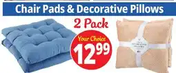Ocean State Job Lot Chair Pads & Decorative Pillows offer