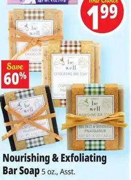 Ocean State Job Lot Nourishing & Exfoliating Bar Soap offer