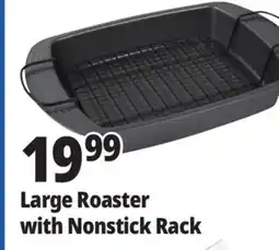 Ocean State Job Lot Large Roaster with Nonstick Rack offer