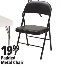 Ocean State Job Lot Padded Metal Chair offer