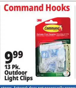 Ocean State Job Lot 13 Pk. Outdoor Light Clips offer