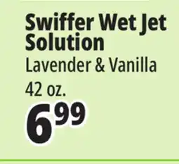 Ocean State Job Lot Swiffer Wet Jet Solution offer