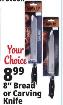 Ocean State Job Lot 8 Bread or Carving Knife offer
