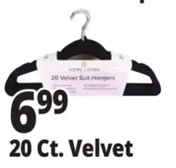 Ocean State Job Lot 20 Ct. Velvet Hangers offer
