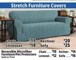 Ocean State Job Lot Stretch Furniture Covers offer