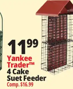 Ocean State Job Lot 4 Cake Suet Feeder offer