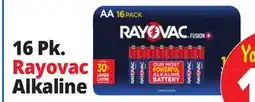 Ocean State Job Lot 16 Pk. Rayovac Alkaline offer