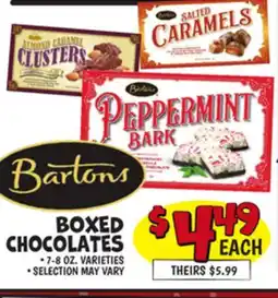 Ollie's BOXED CHOCOLATES offer