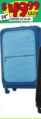 Ollie's OASIS SOFTSIDE LUGGAGE offer