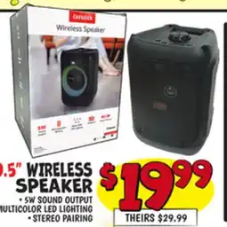 Ollie's WIRELESS SPEAKER offer