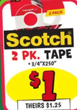 Ollie's 2 PK. TAPE offer