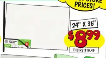 Ollie's 24 X 36 CANVAS offer