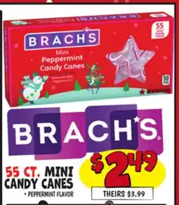 Ollie's BRACH'S 55 CT. MINI CANDY CANES offer