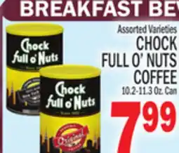 C Town CHOCK FULL O' NUTS COFFEE offer