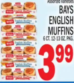 C Town BAYS ENGLISH MUFFINS offer