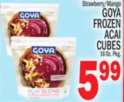 C Town GOYA FROZEN ACAI CUBES offer