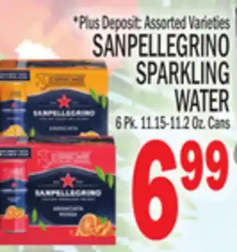 C Town SANPELLEGRINO SPARKLING WATER offer
