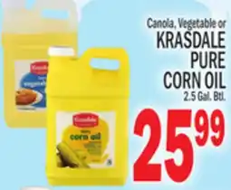 C Town KRASDALE PURE CORN OIL offer