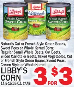 C Town LIBBY'S CORN offer