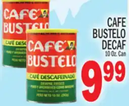 C Town CAFE BUSTELO DECAF offer