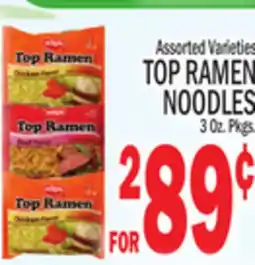C Town TOP RAMEN NOODLES offer