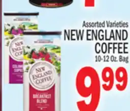 C Town NEW ENGLAND COFFEE offer