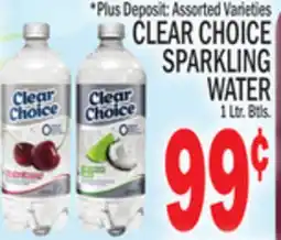 C Town CLEAR CHOICE SPARKLING WATER offer