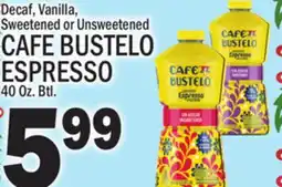 C Town CAFE BUSTELO ESPRESSO offer