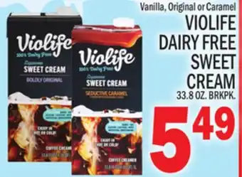 C Town VIOLIFE DAIRY FREE SWEET CREAM offer