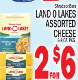 C Town LAND O LAKES ASSORTED CHEESE offer