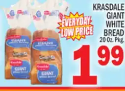 C Town KRASDALE GIANT WHITE BREAD offer