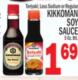 C Town KIKKOMAN SOY SAUCE offer