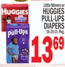 C Town HUGGIES PULL-UPS DIAPERS offer