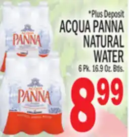C Town ACQUA PANNA NATURAL WATER offer