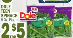 C Town DOLE TEEN SPINACH offer