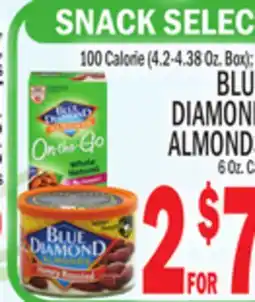 C Town BLUE DIAMOND ALMONDS 6 Oz. Can offer