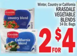 C Town KRASDALE VEGETABLE BLENDS offer