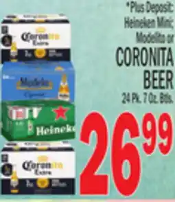 C Town CORONITA BEER offer