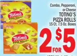 C Town TOTINO'S PIZZA ROLLS offer