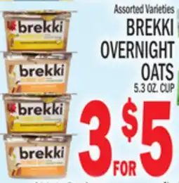 C Town BREKKI OVERNIGHT OATS offer